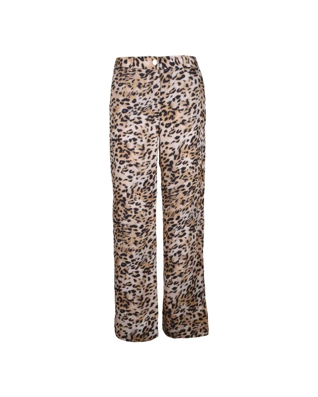 Guess Broeken ,Satijn Pantalone in het Natural