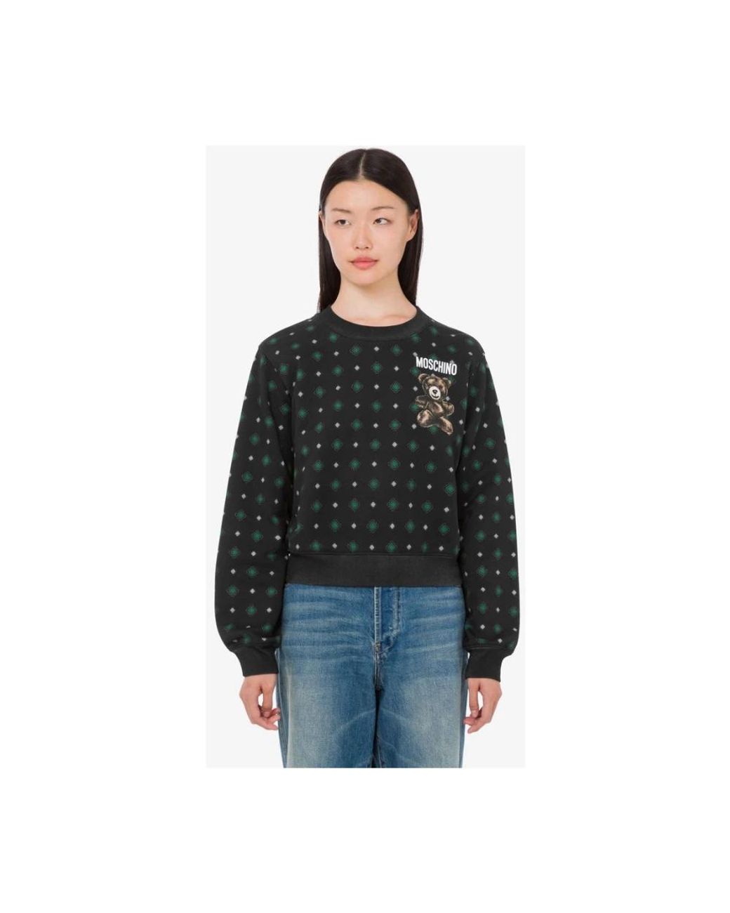 Moschino Black Sweatshirts
