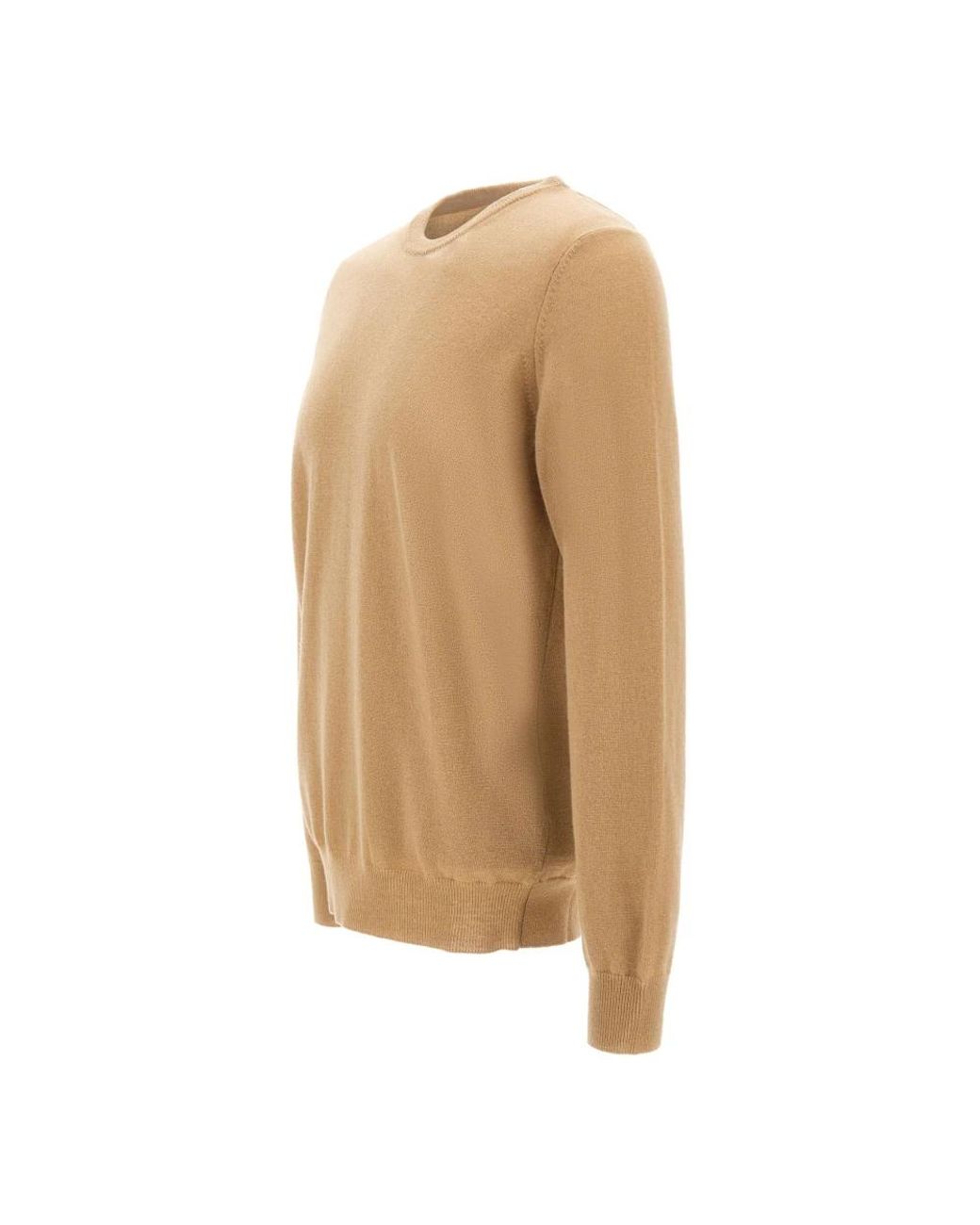 Kangra Natural Round-Neck Knitwear for men