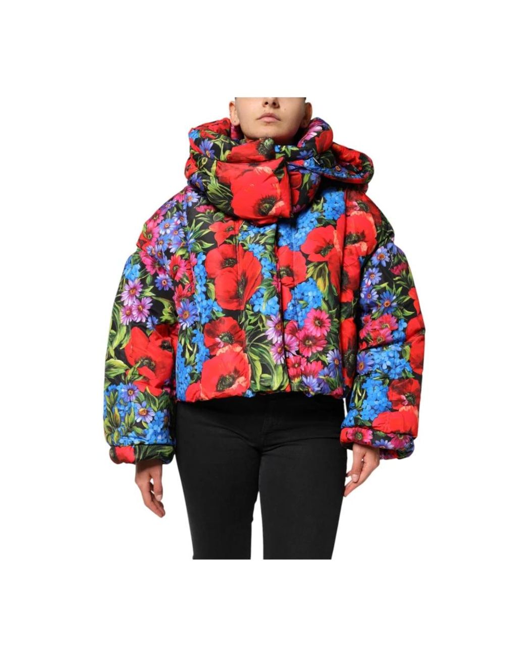 Dolce & Gabbana Red Winter Jackets