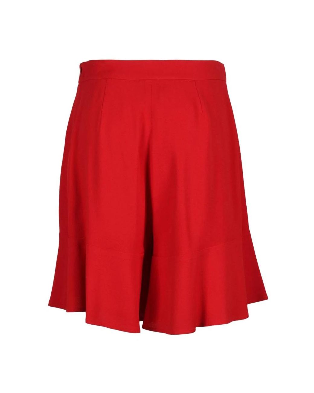 L'Autre Chose Red Casual Shorts