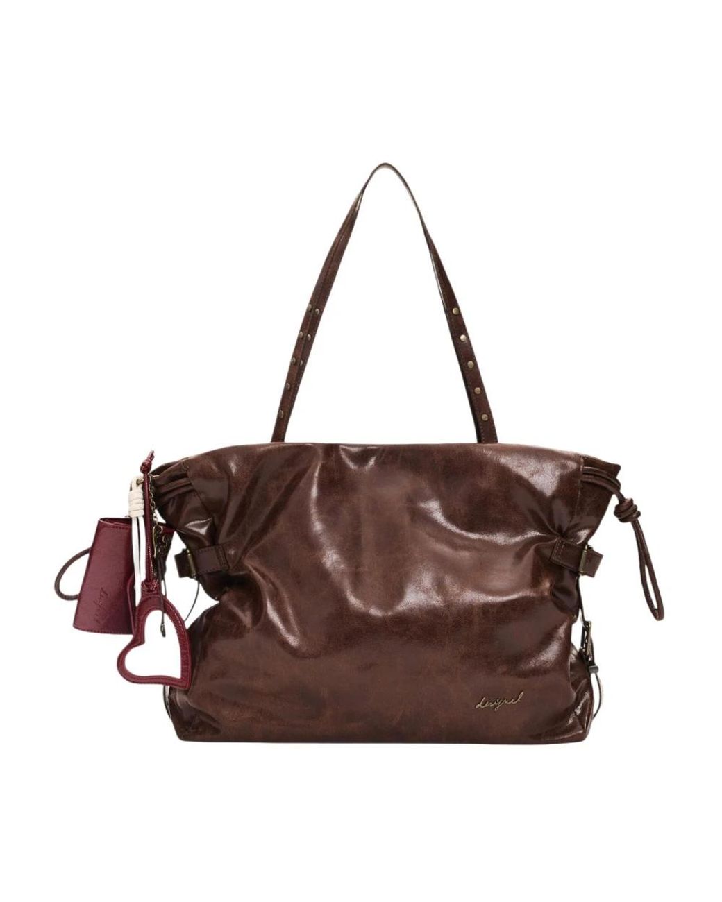 Desigual Brown Shoulder Bags