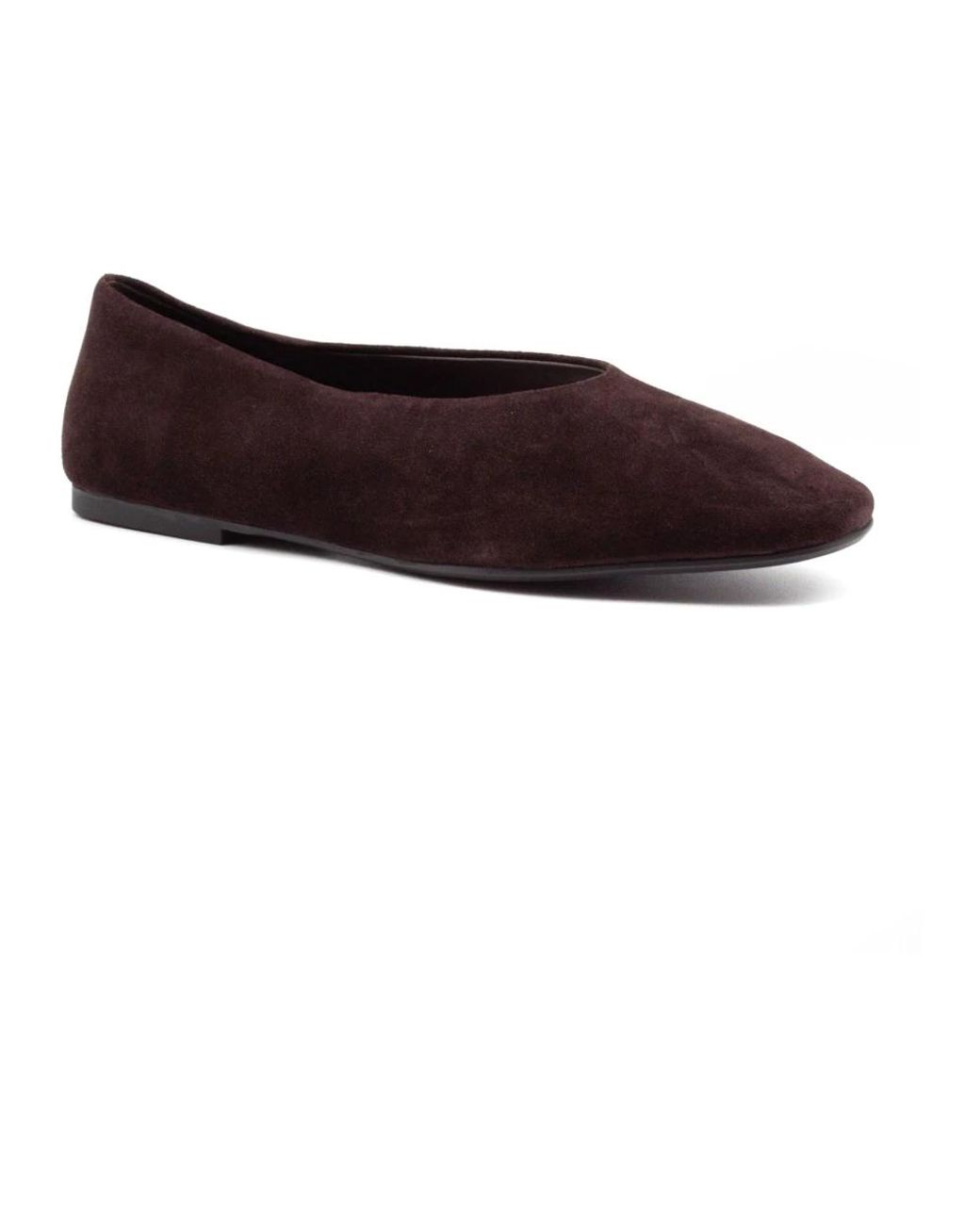 Strategia Brown Ballerina Shoes