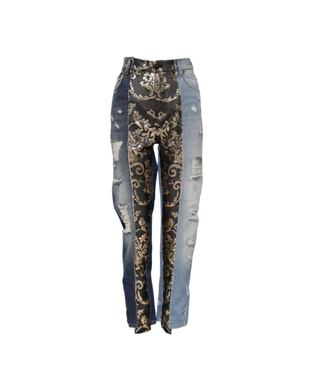 Dolce & Gabbana Gray Slim Fit Jeans