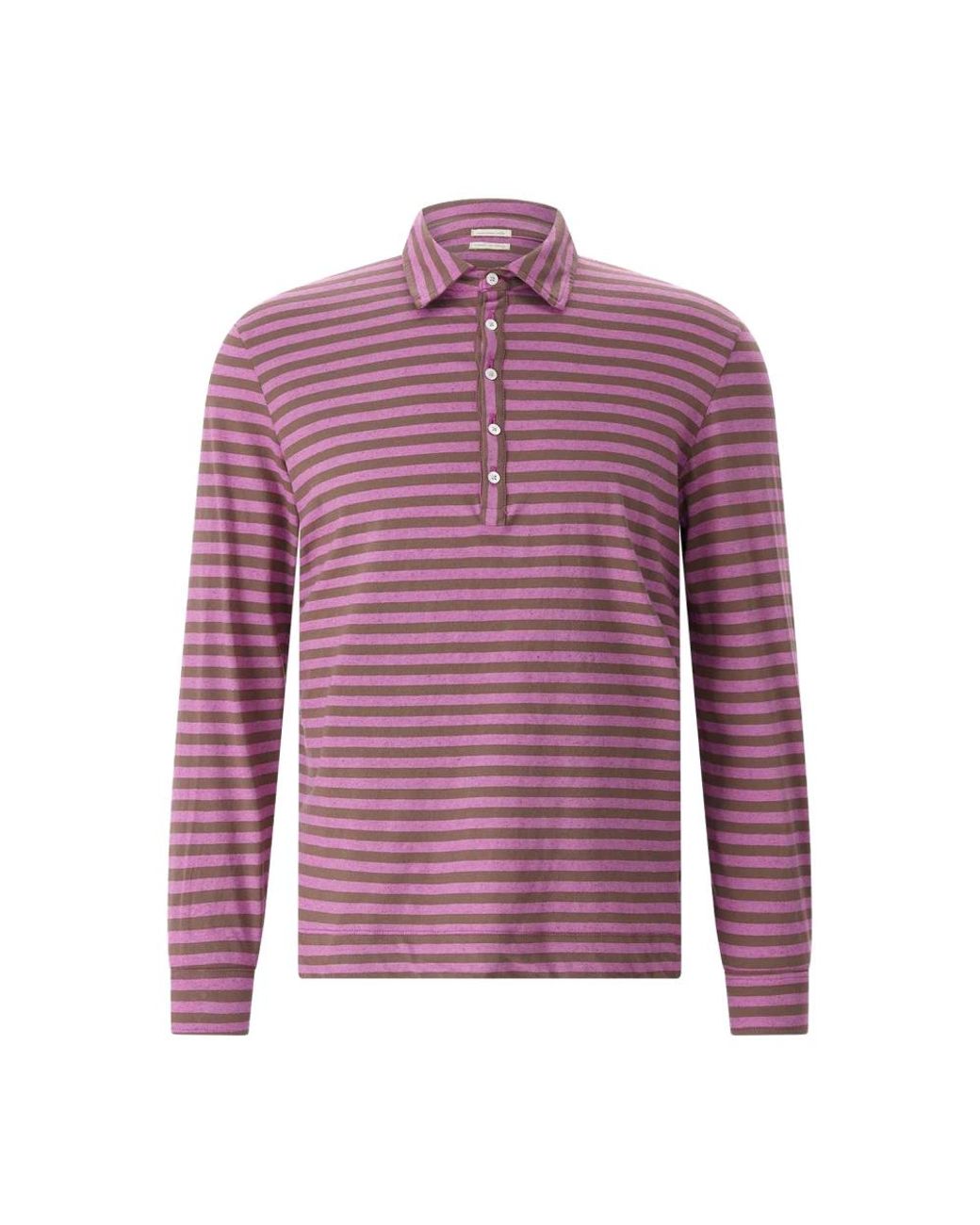 Massimo Alba Purple Polo Shirts for men