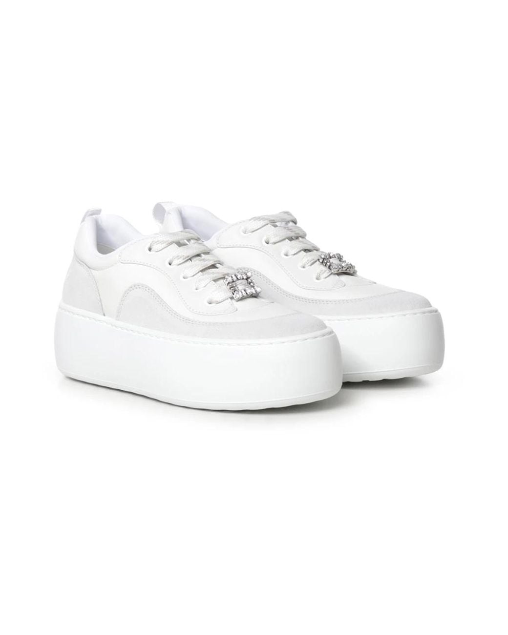 Roger Vivier White Sneakers