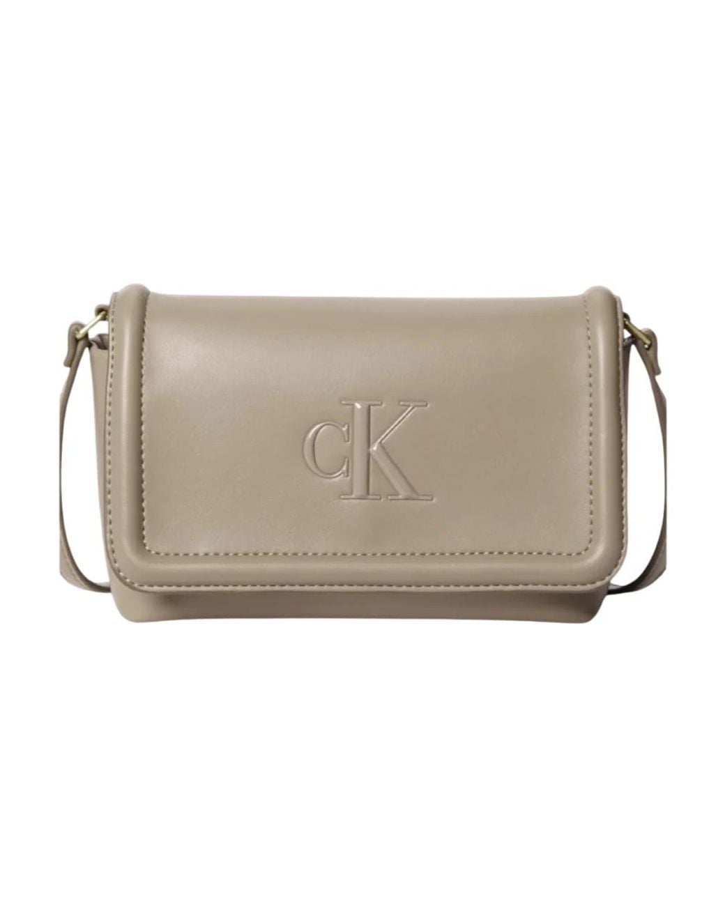 Calvin Klein Natural Cross Body Bags