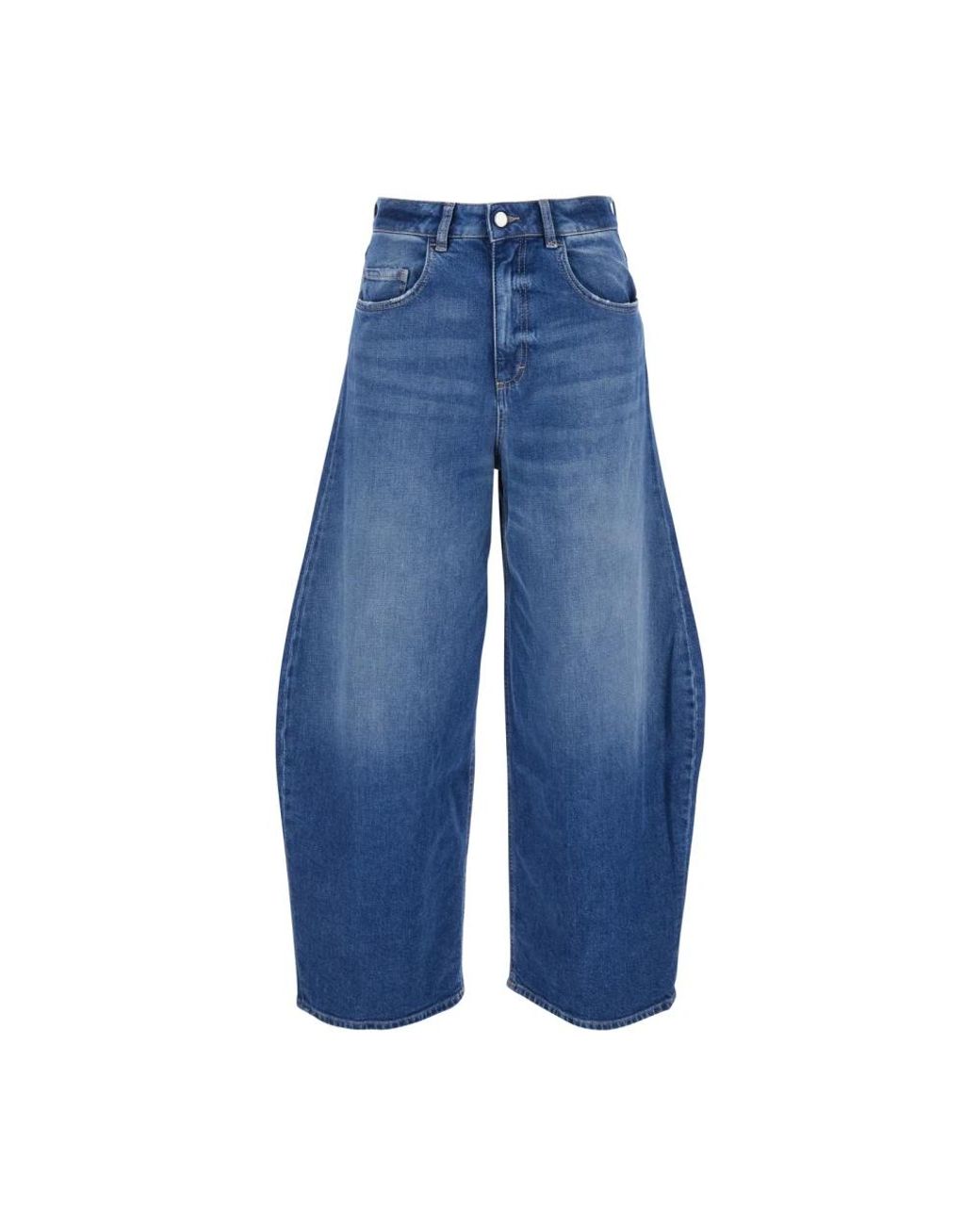 ICON DENIM Blue Loose-Fit Jeans