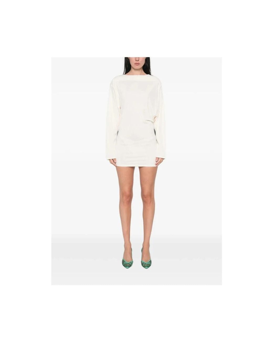 Jacquemus White Short Dresses