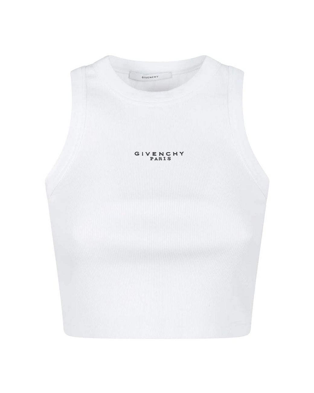 Givenchy White Sleeveless Tops