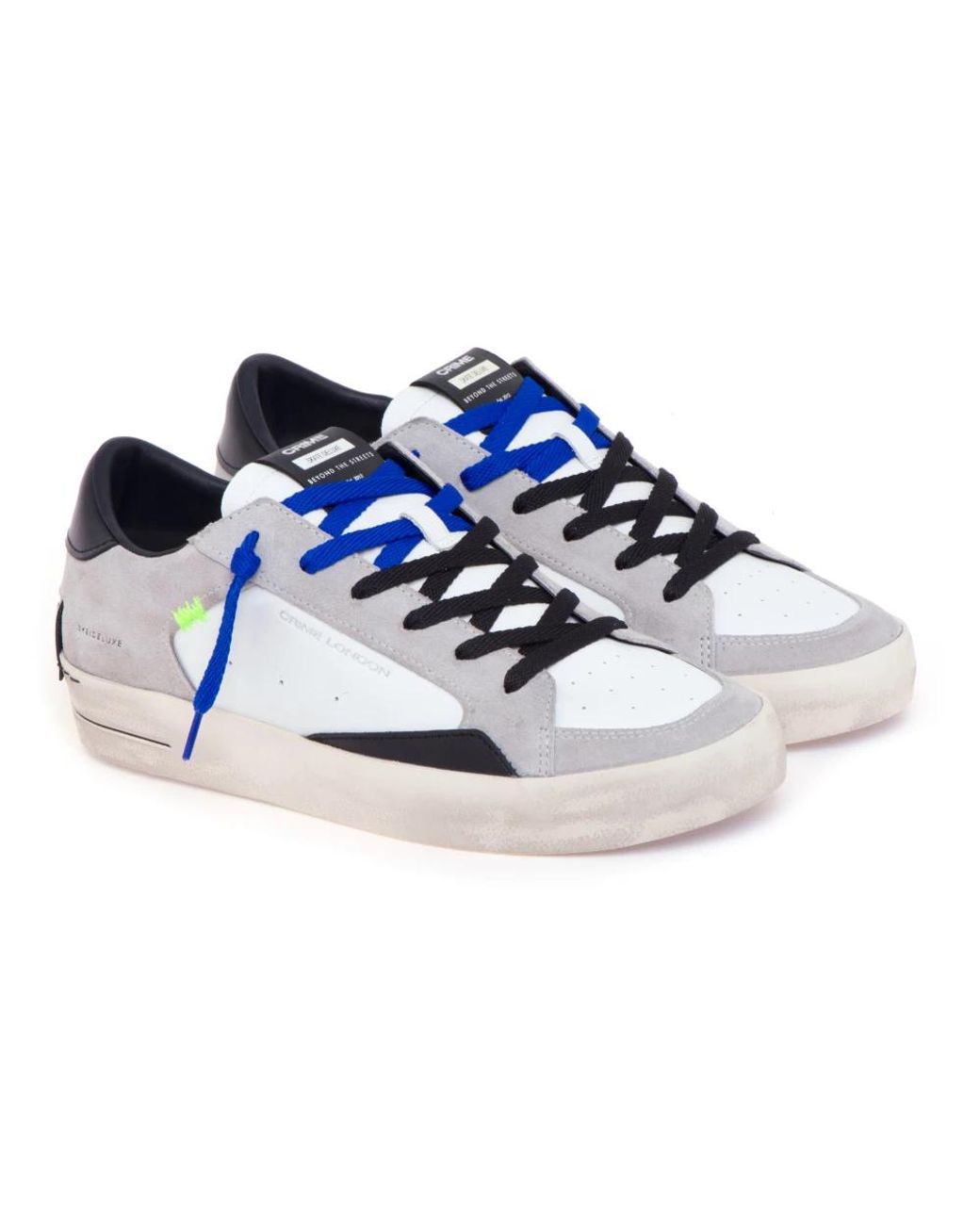 Crime London Blue Sneakers for men