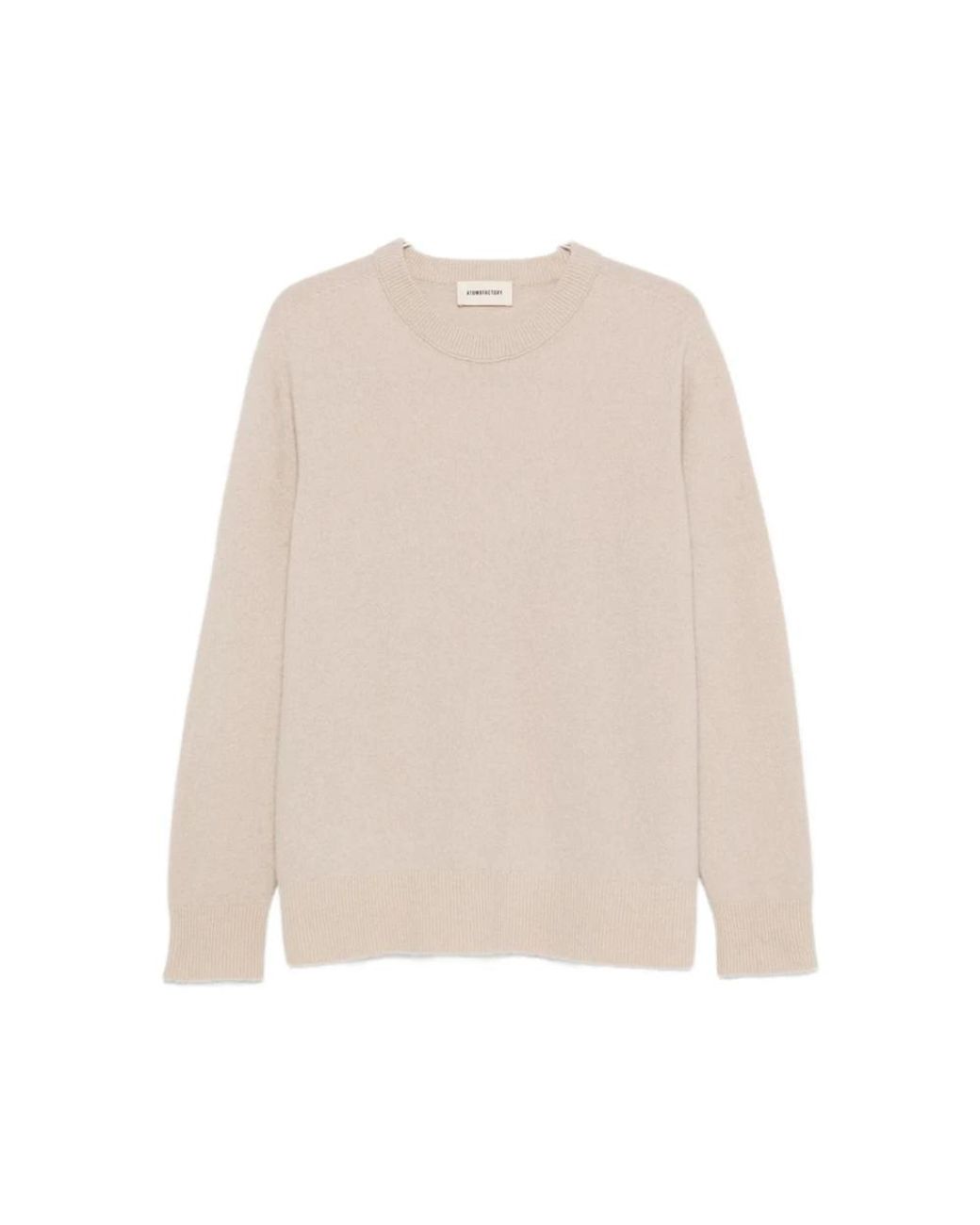 ATOMOFACTORY Cashmere Strickware in Natural für Herren