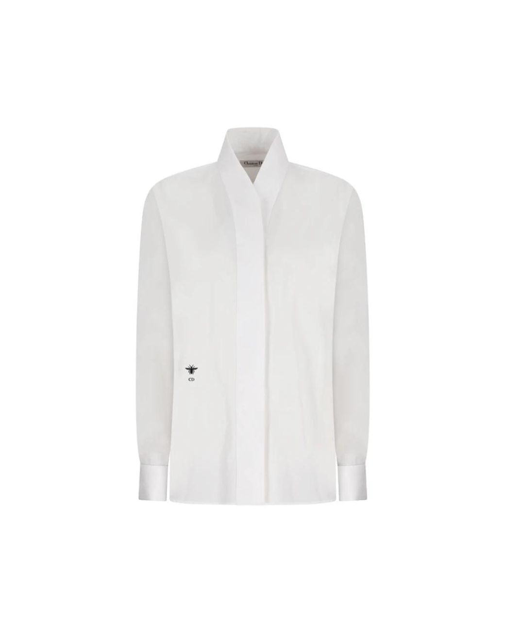 Dior Overhemden ,Wit ,Katoen Blouse in het White