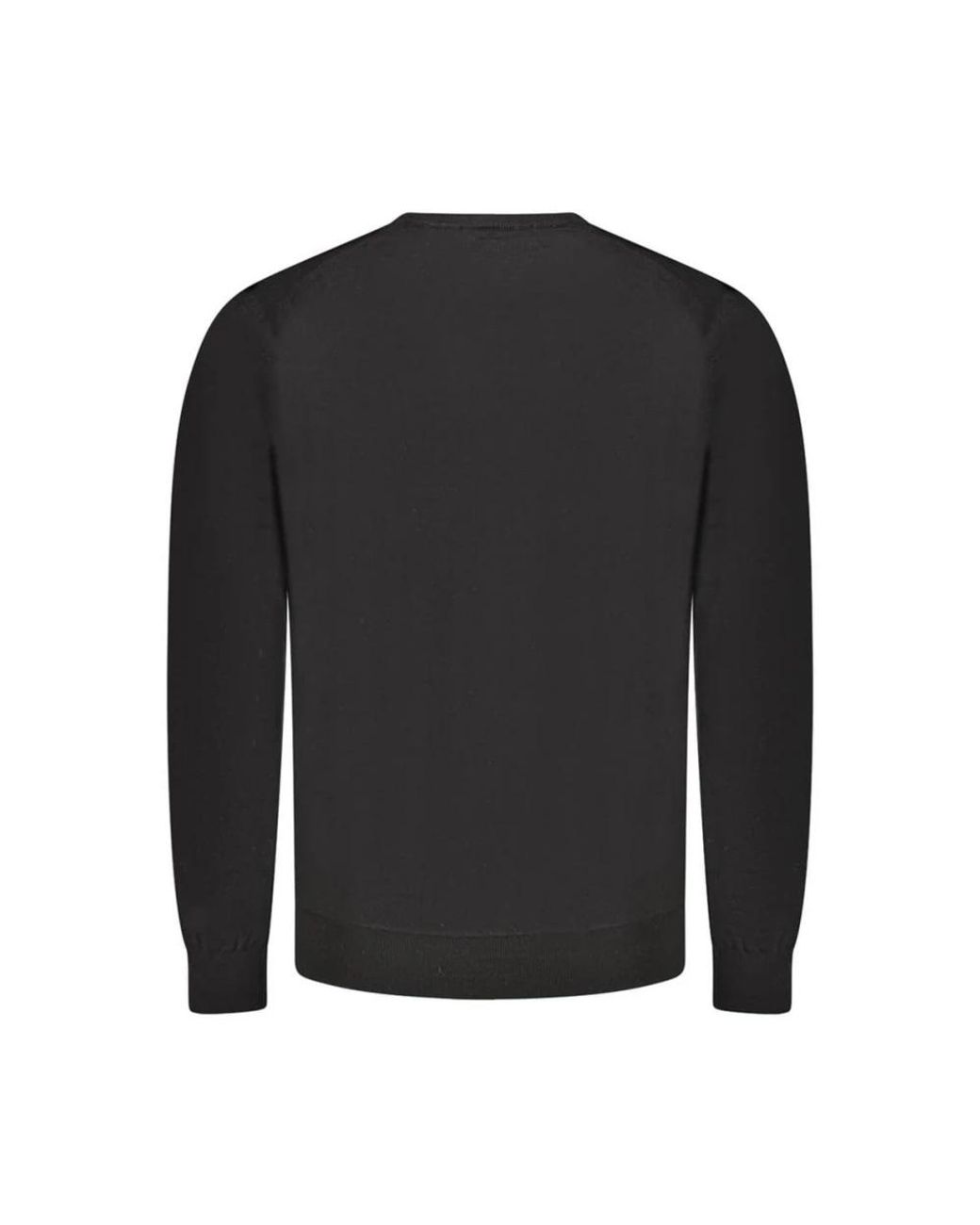 Guess Black Round-Neck Knitwear for men