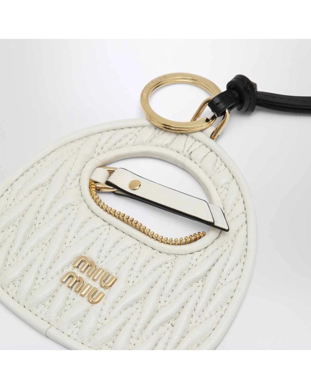 Miu Miu Metallic Keychains