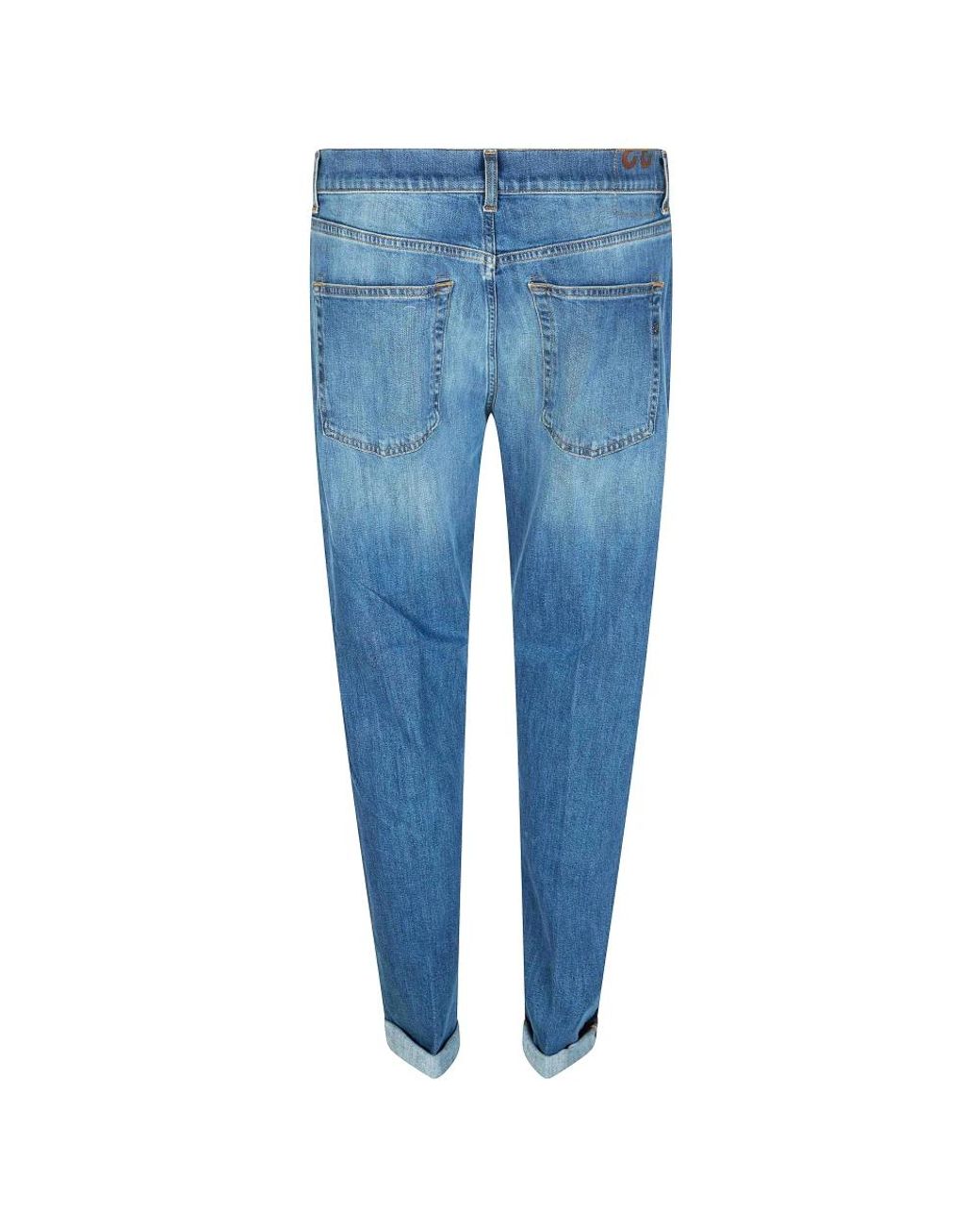Dondup Blue Loose-Fit Jeans for men