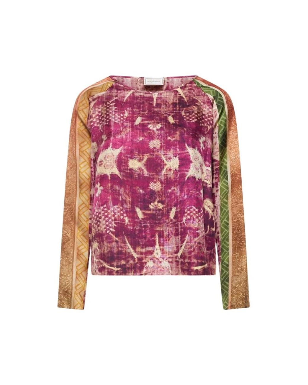 Pierre Louis Mascia Pink Blouses