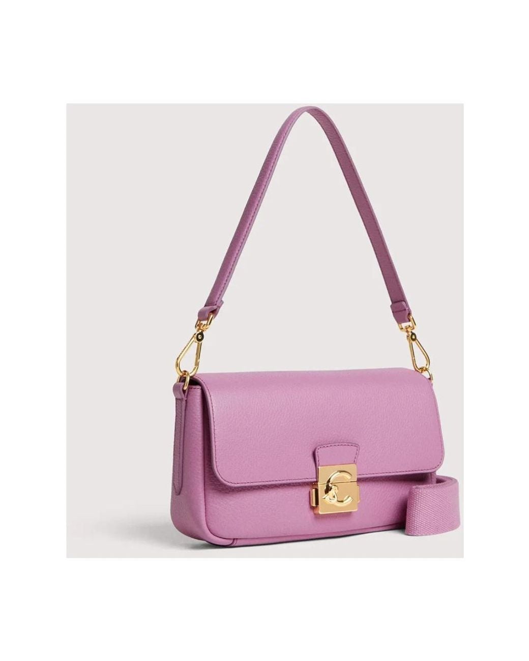 Coccinelle Purple Shoulder Bags