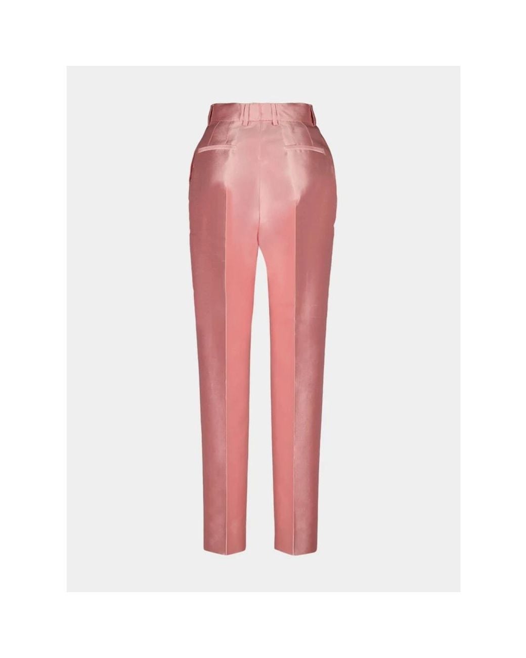 Dolce & Gabbana Red Slim-Fit Trousers