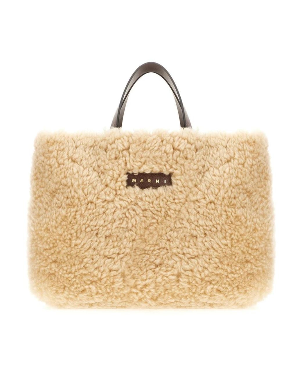 Marni Natural Shopping Bags