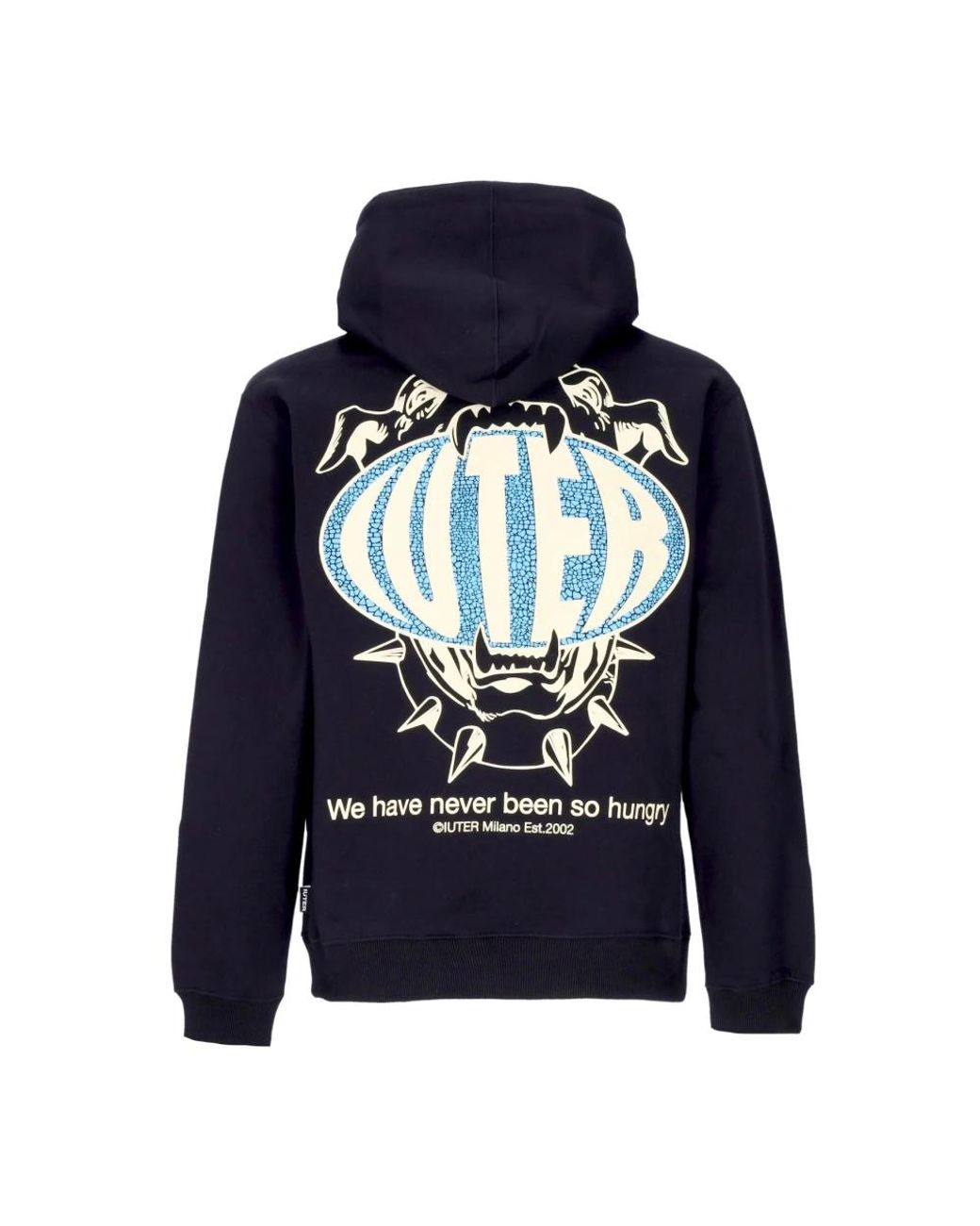 Iuter Blue Hoodies for men