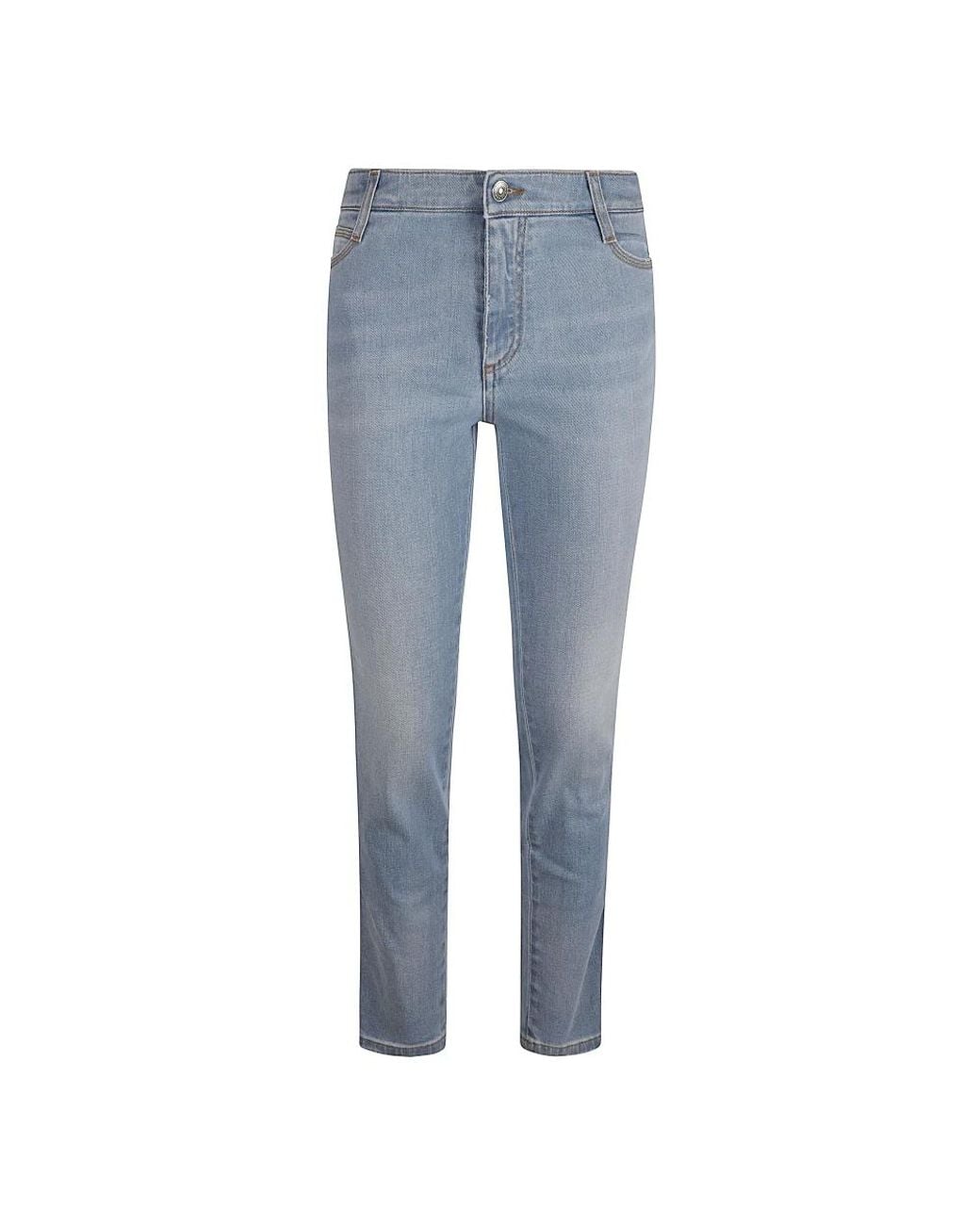 Ermanno Scervino Blue Slim Fit Jeans