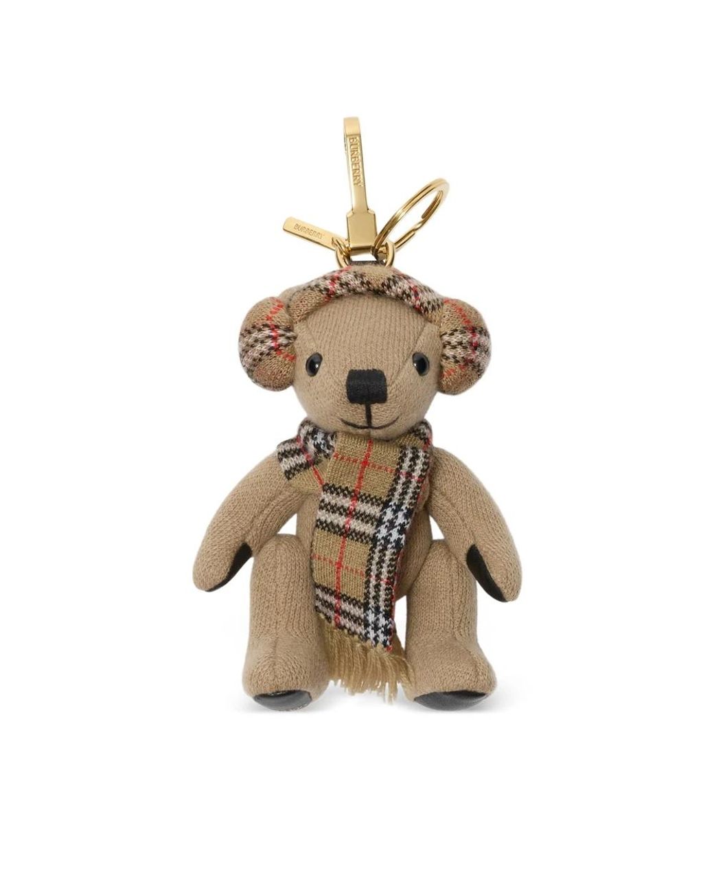 Burberry Metallic Keyrings Neutral