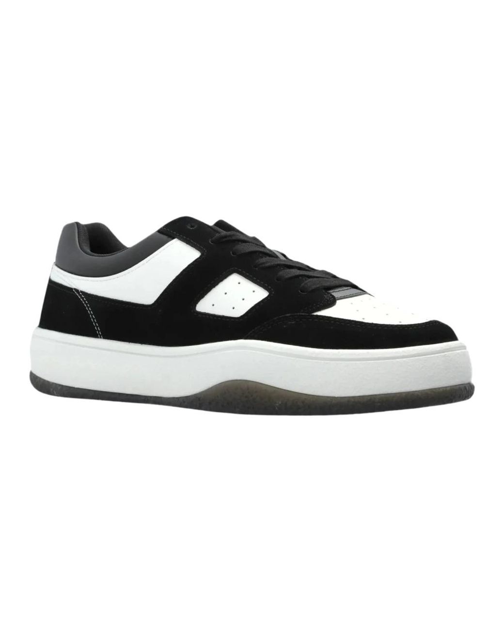 DIESEL Black 'S-D-Long Low' Sports Shoes for men