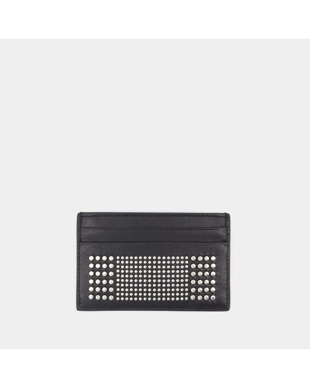 McQueen Black Wallets & Cardholders for men