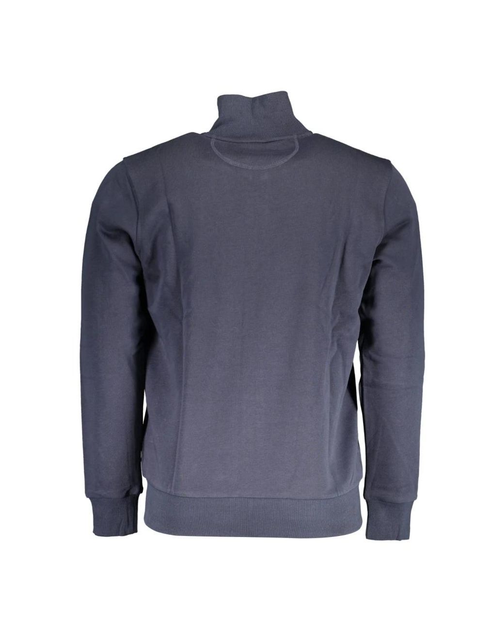 La Martina Blue Zip-Throughs for men