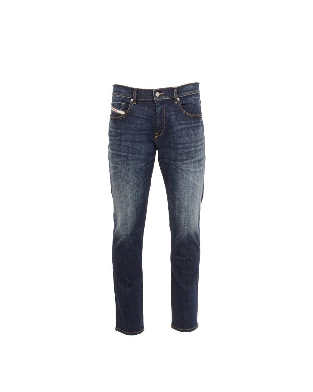 DIESEL Blue Slim Fit Jeans for men