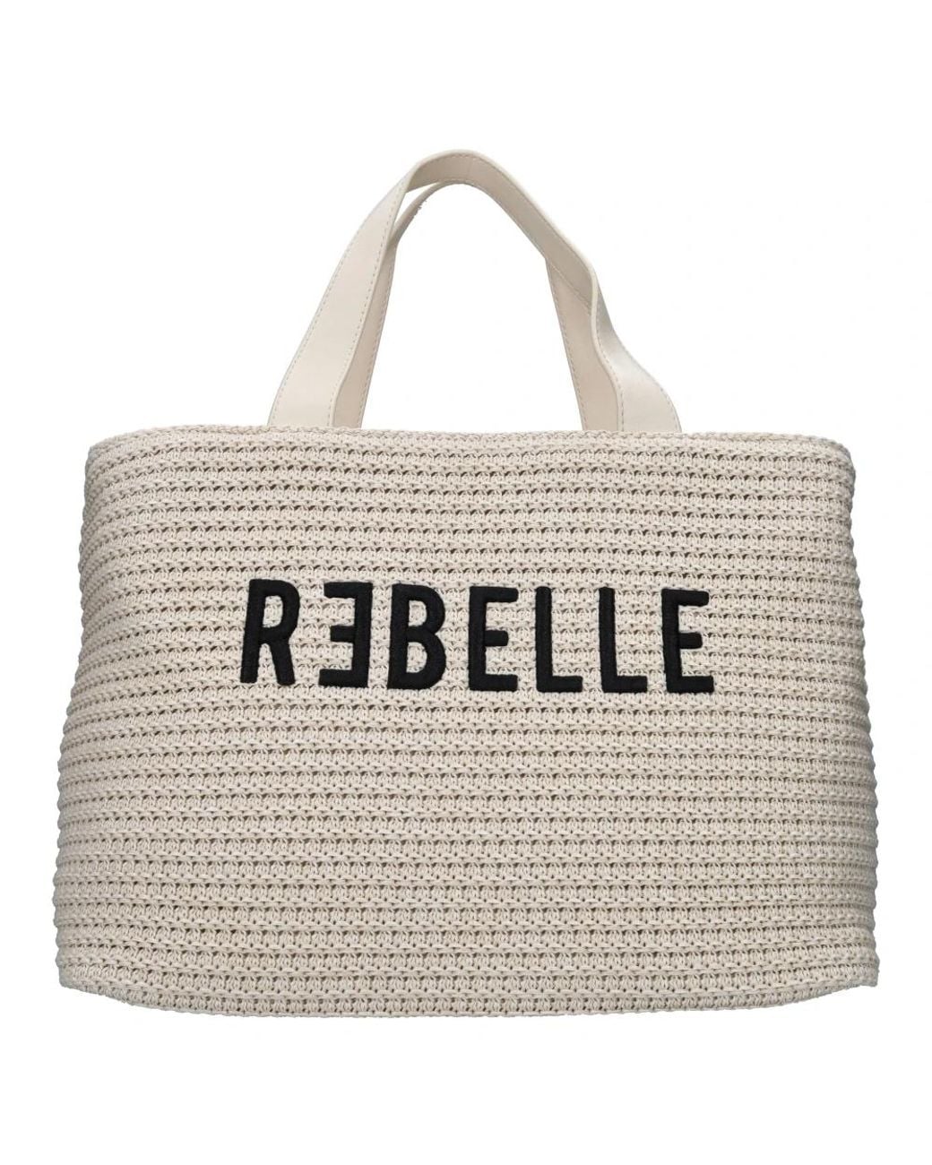 Rebelle Metallic Shopping Bags