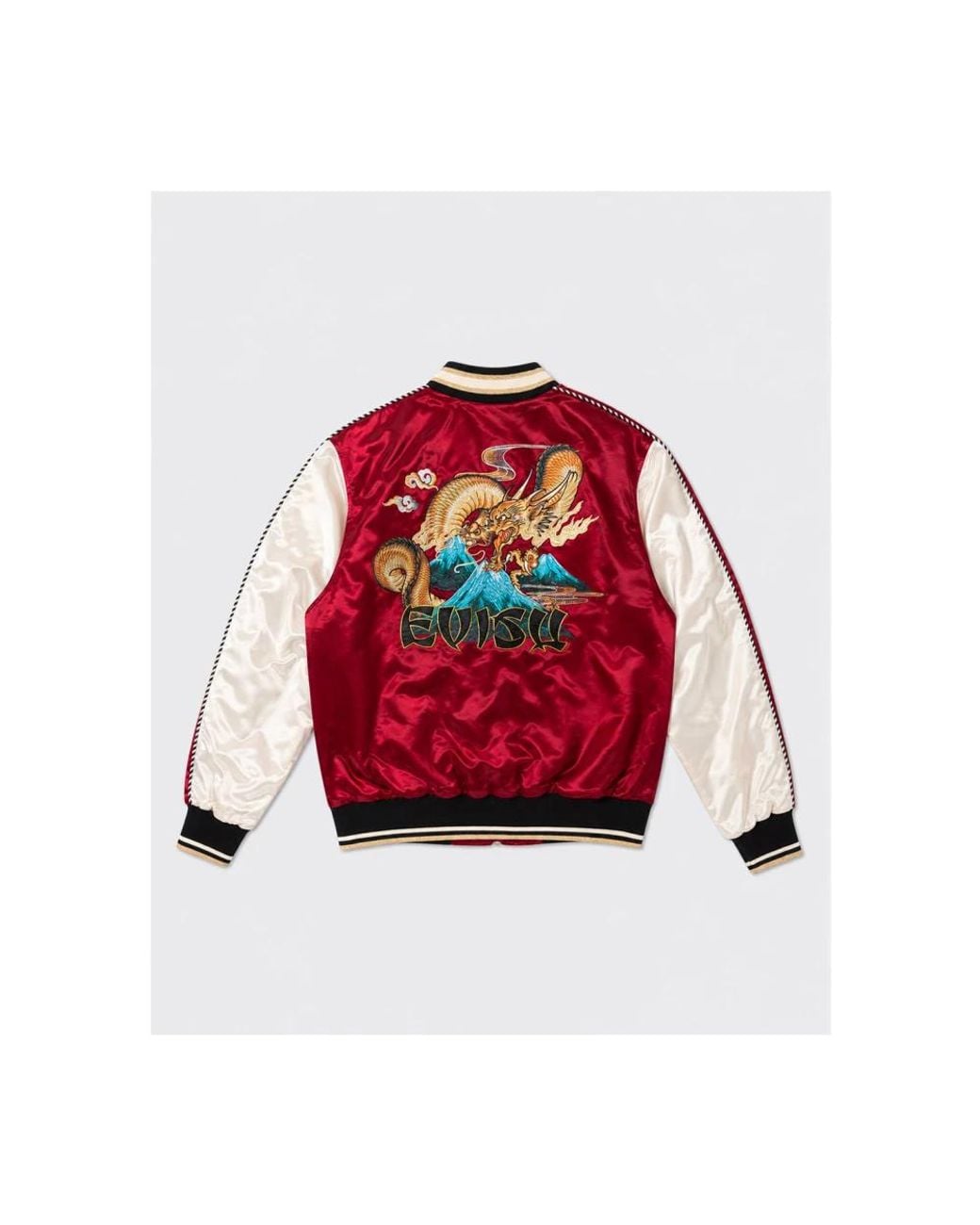 Bomber Jackets di Evisu in Red da Uomo