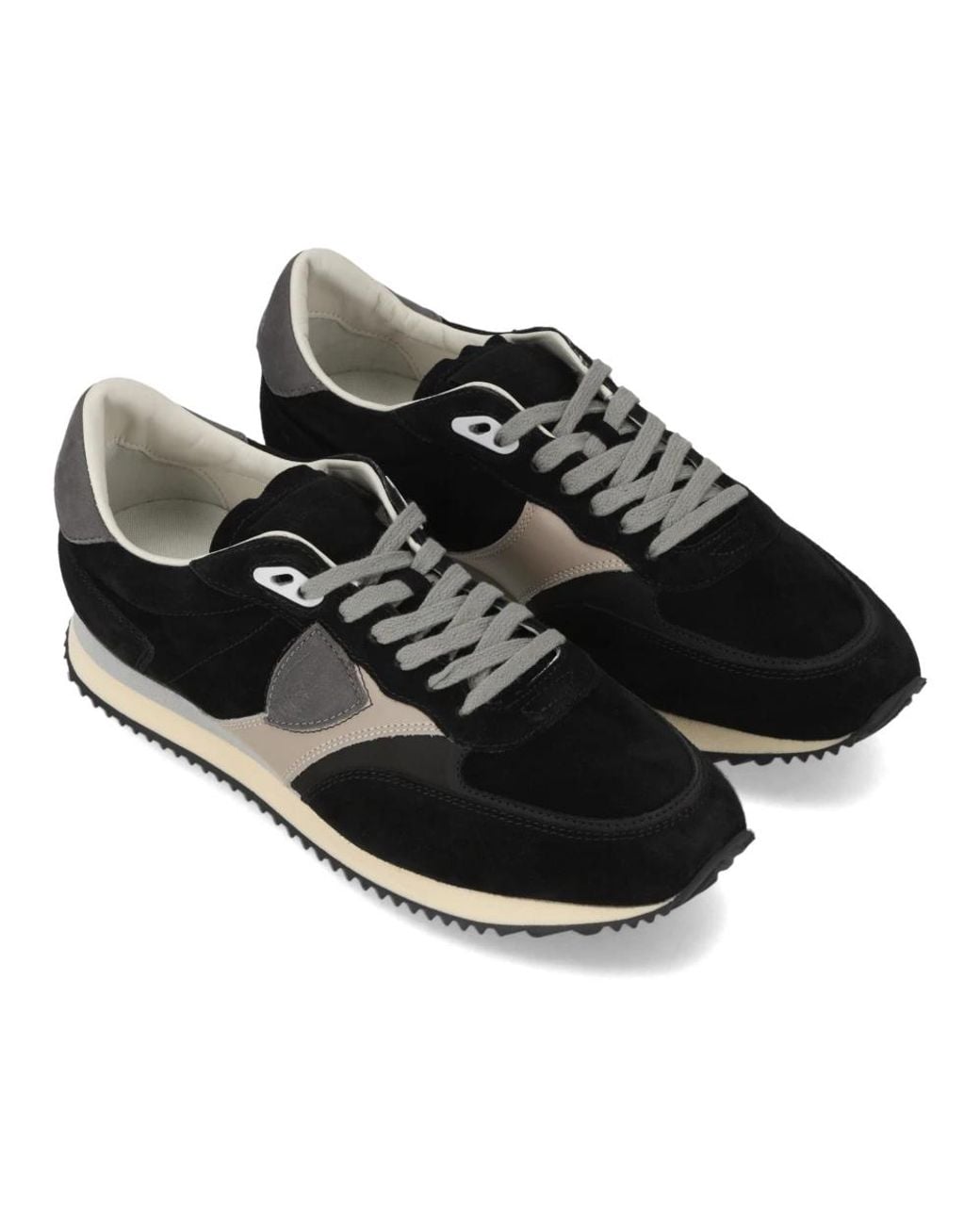 Philippe Model Black Sneakers for men
