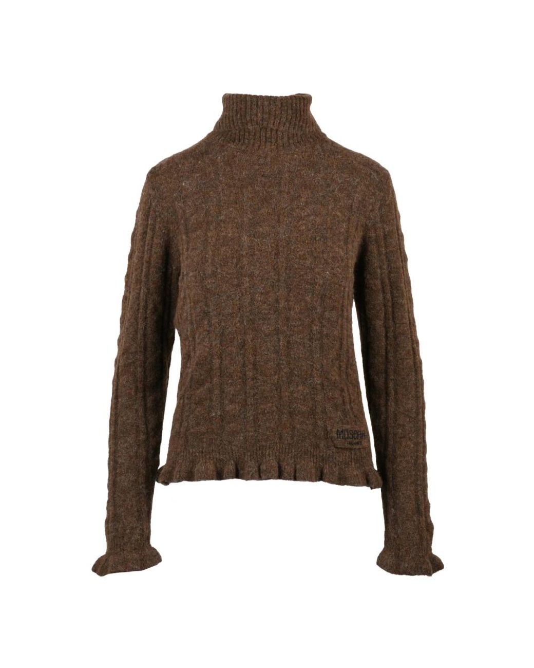 Moschino Brown Turtlenecks