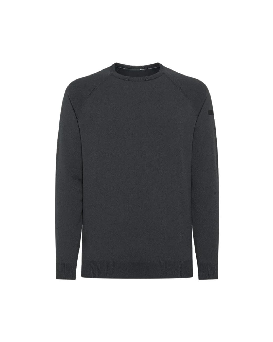 Rrd Gray Round-Neck Knitwear for men