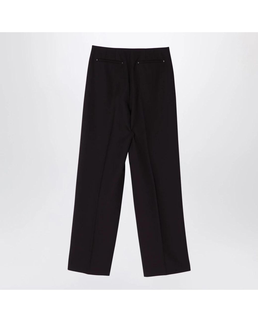 Fendi Black Straight Trousers