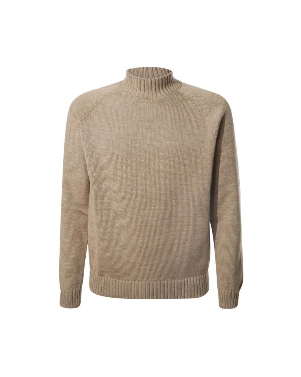 Turtlenecks Zanone de hombre de color Natural