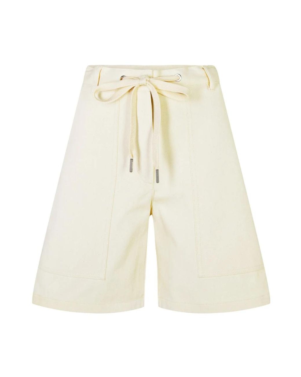 Moncler Natural Casual Shorts