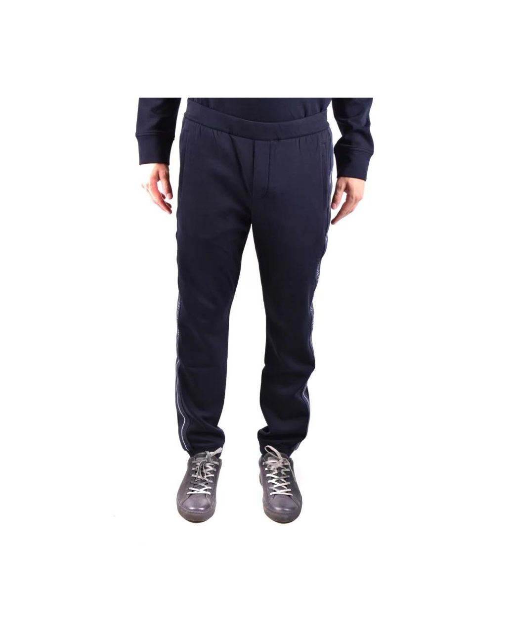 Emporio Armani Blue Sweatpants for men