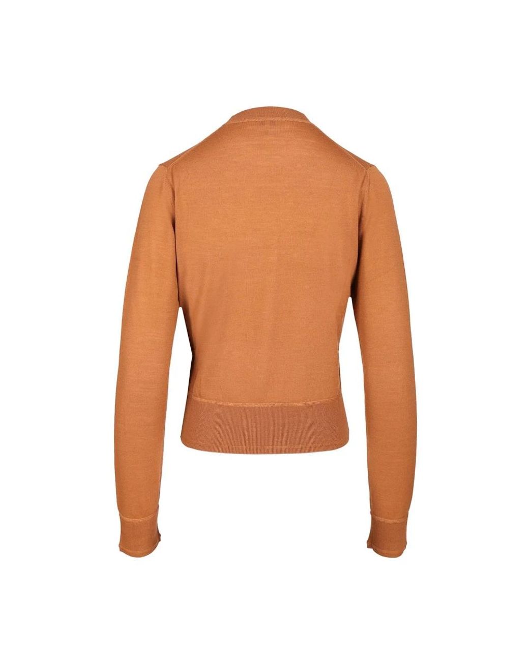 Chloé Brown Round-Neck Knitwear