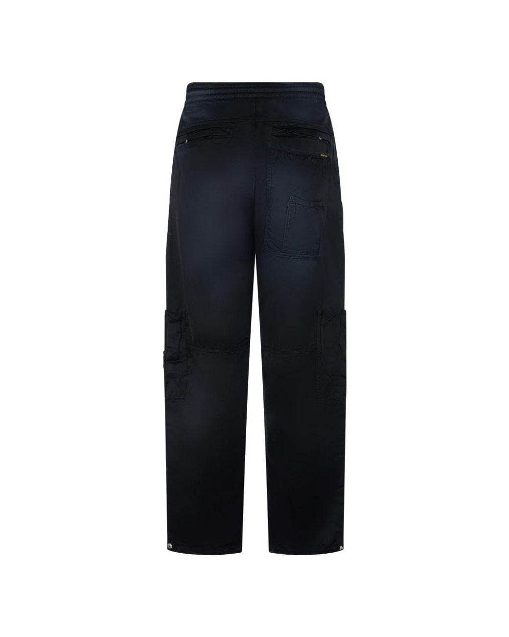 DIESEL Blue Straight Trousers for men