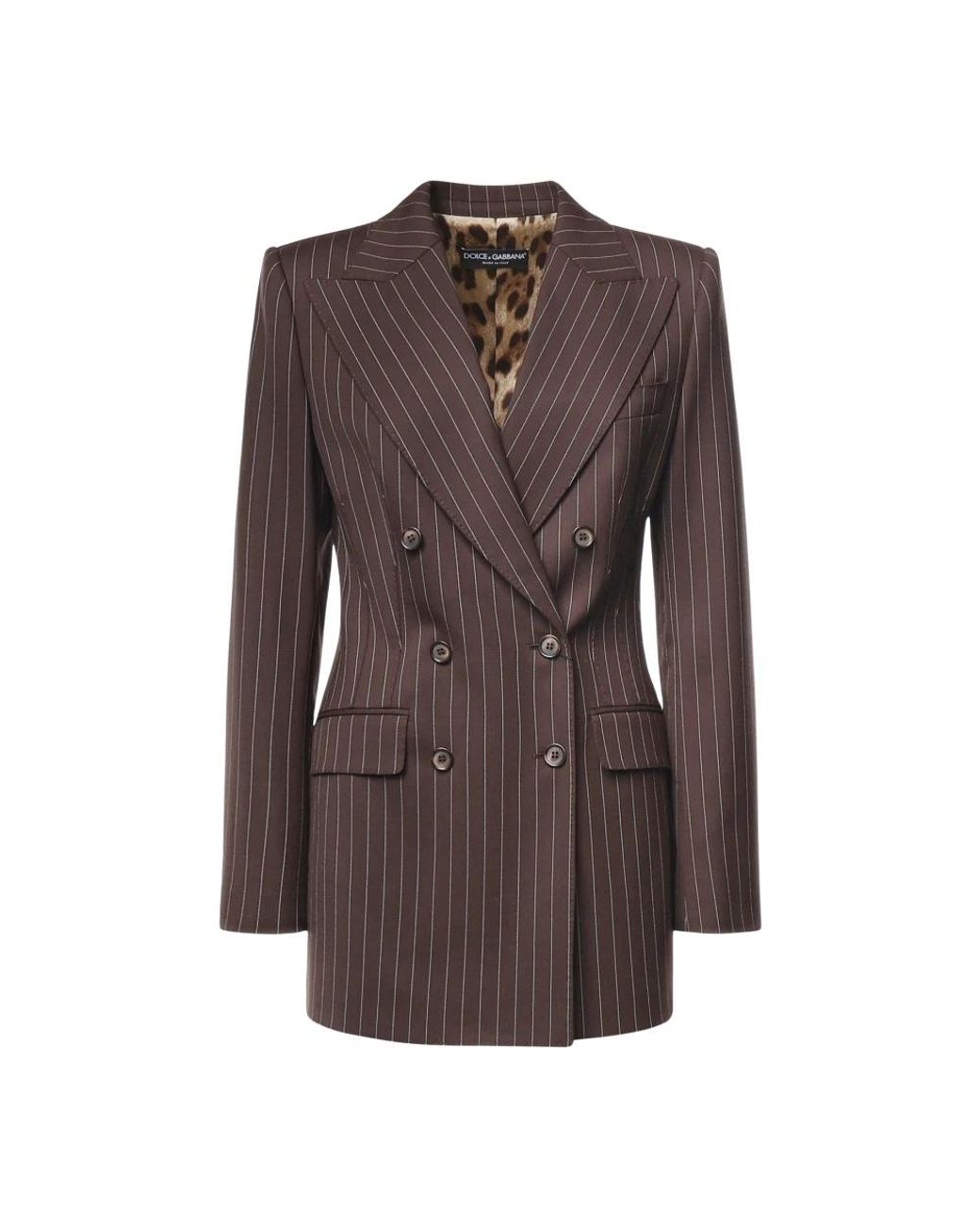 Dolce & Gabbana Brown Blazers