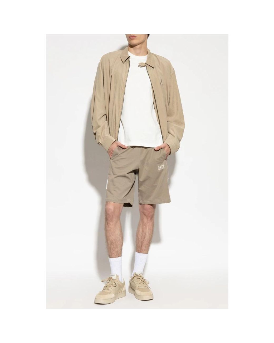 Emporio Armani Natural Light Jackets for men