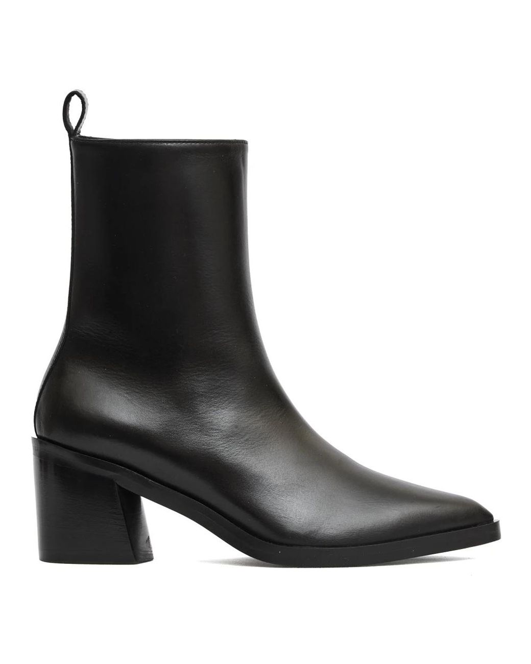Poeve Black Heeled Boots