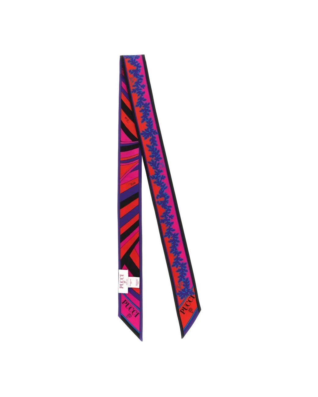 Emilio Pucci Red Silk Scarves