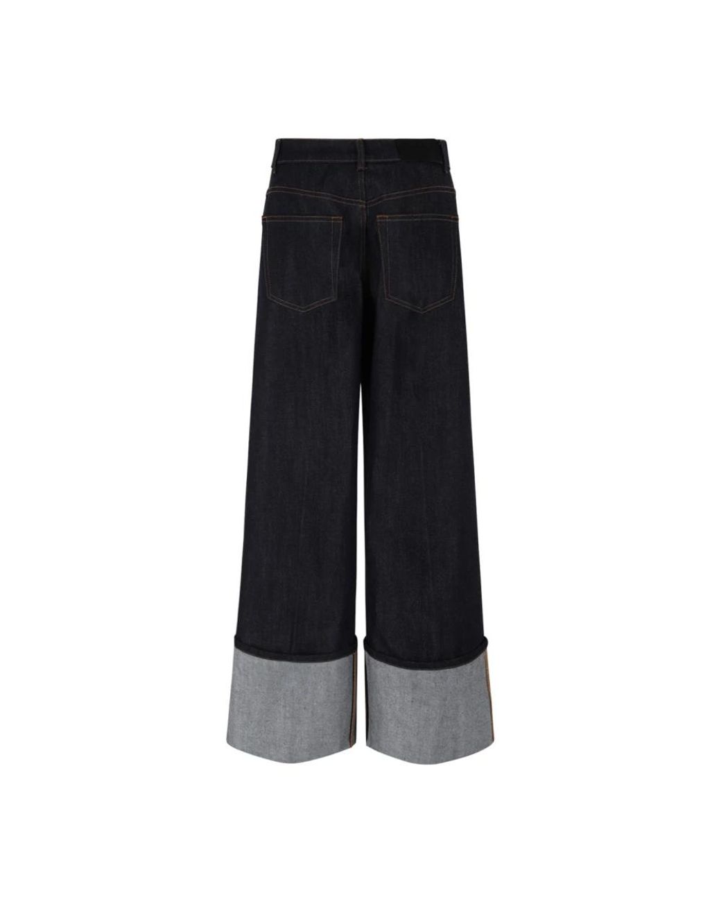 Givenchy Black Wide Jeans
