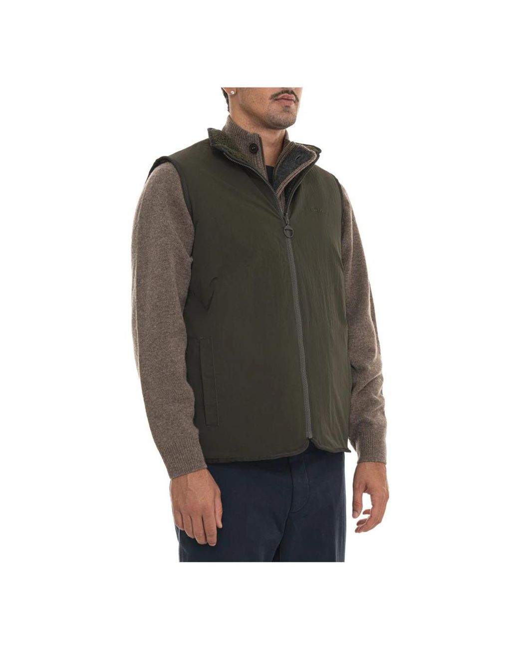 Vests Barbour de hombre de color Brown