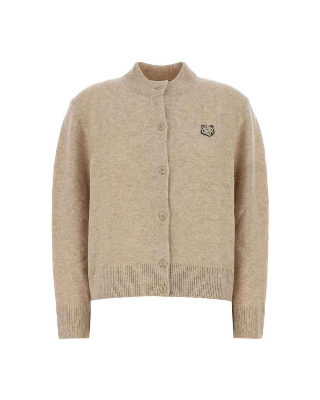 Cardigans di Maison Kitsuné in Natural