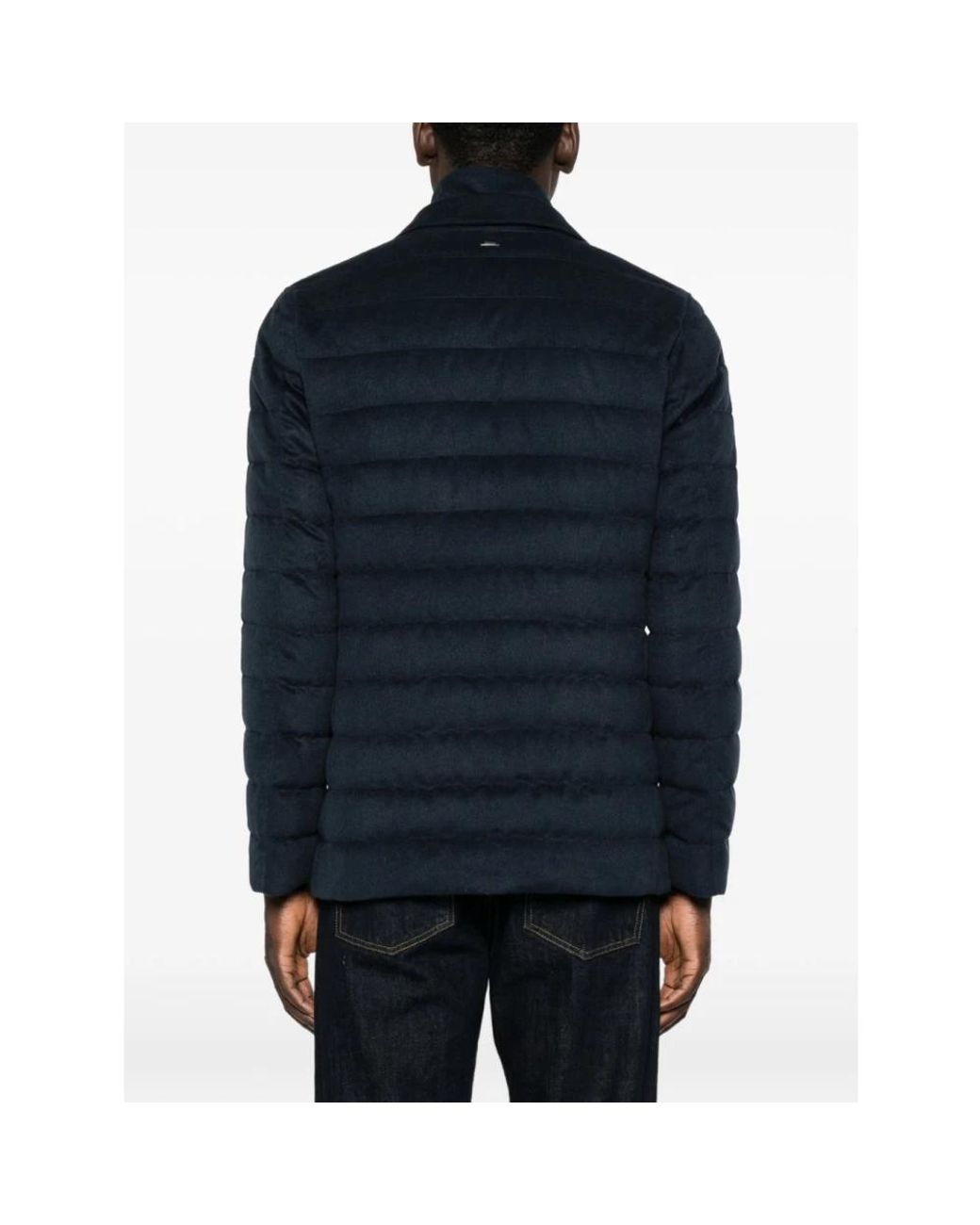 Herno Blue Winter Jackets for men